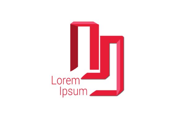 Business Logo Concept Building 3D
