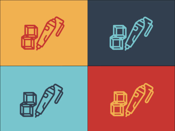 Elevating Brand Identity with the 3d Cubes Pen Logo Template