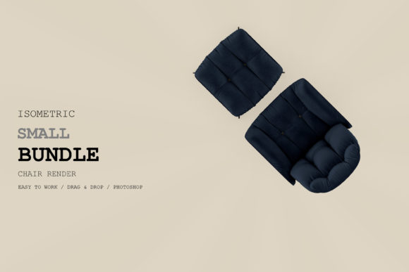 Evaluating Isometric Armchair 3D Rendering Pack 56 for Professional and Creative Projects