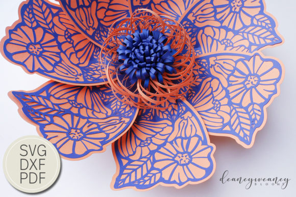 Flowerception Petal 2: A Creative Paper Flower Template for Craft Enthusiasts