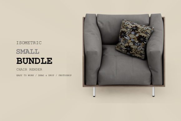 Isometric Armchair 3D Renderin Pa 152