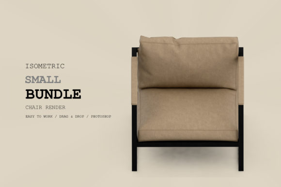 Isometric Armchair 3D Rendering Pack 99